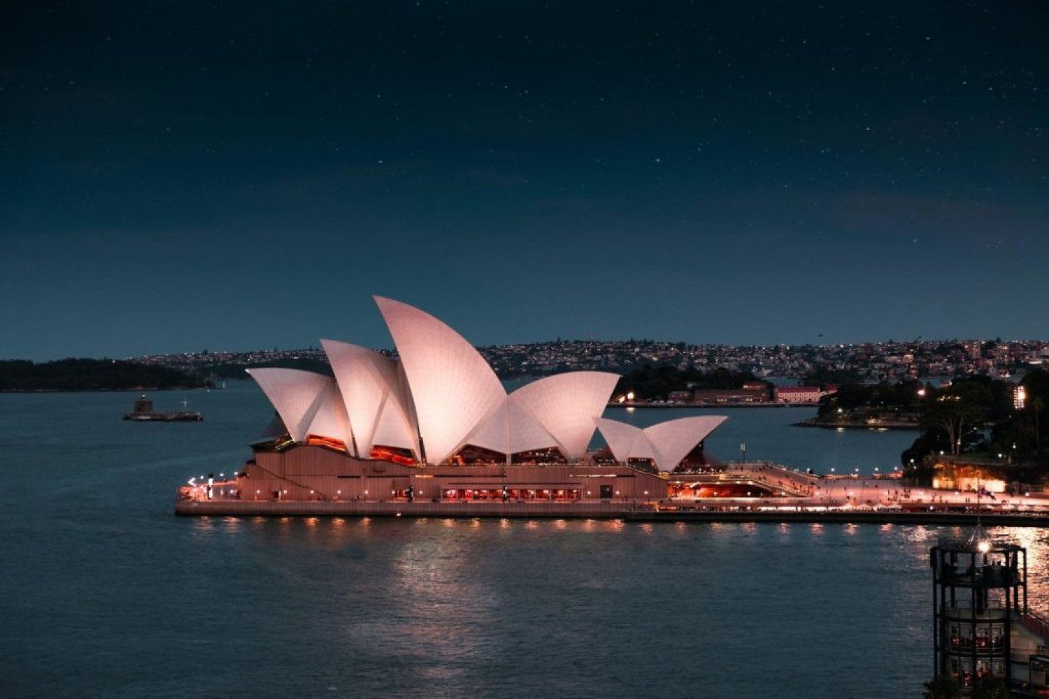 Sydney Opera House by night - Digital Program - Home entertainment guide.